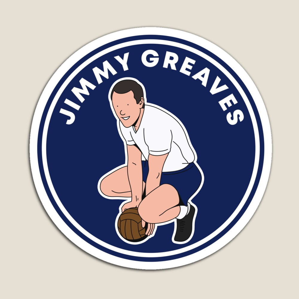 Thfc Stickers Kira - Jimmy Greaves Thfc Sticker - Walmart.com