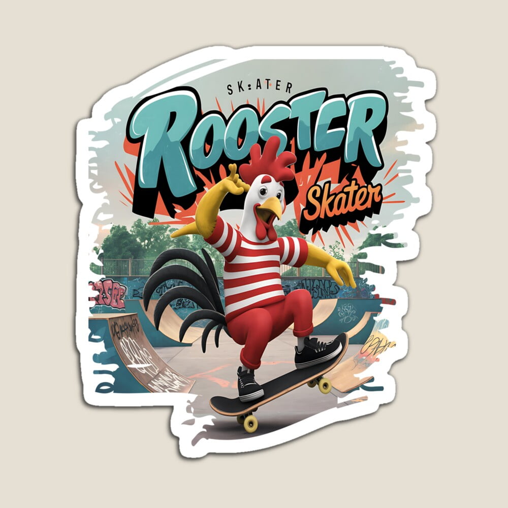 Kira - Rooster Skr Sticker - 4843 Hot Trending Vinyl Stickers - Walmart.com