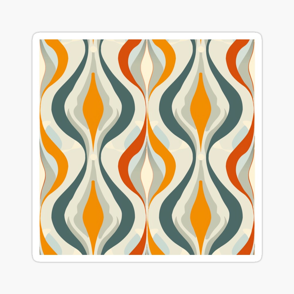 Kira Shifted Dynamics: Lines And Colors Glossy Sticker - Kir 1696 ...