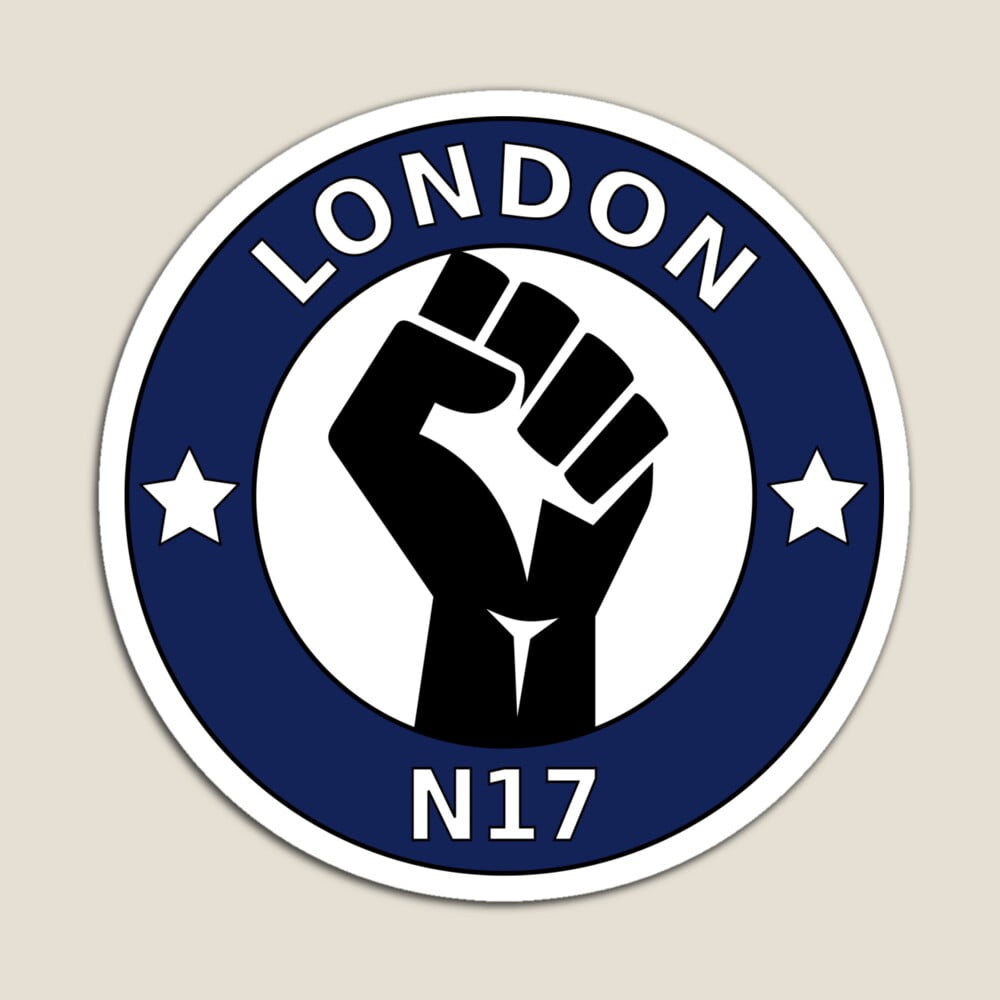 Kira - Spurs Postcode Fist Sticker Hot Trending Vinyl Stickers ...