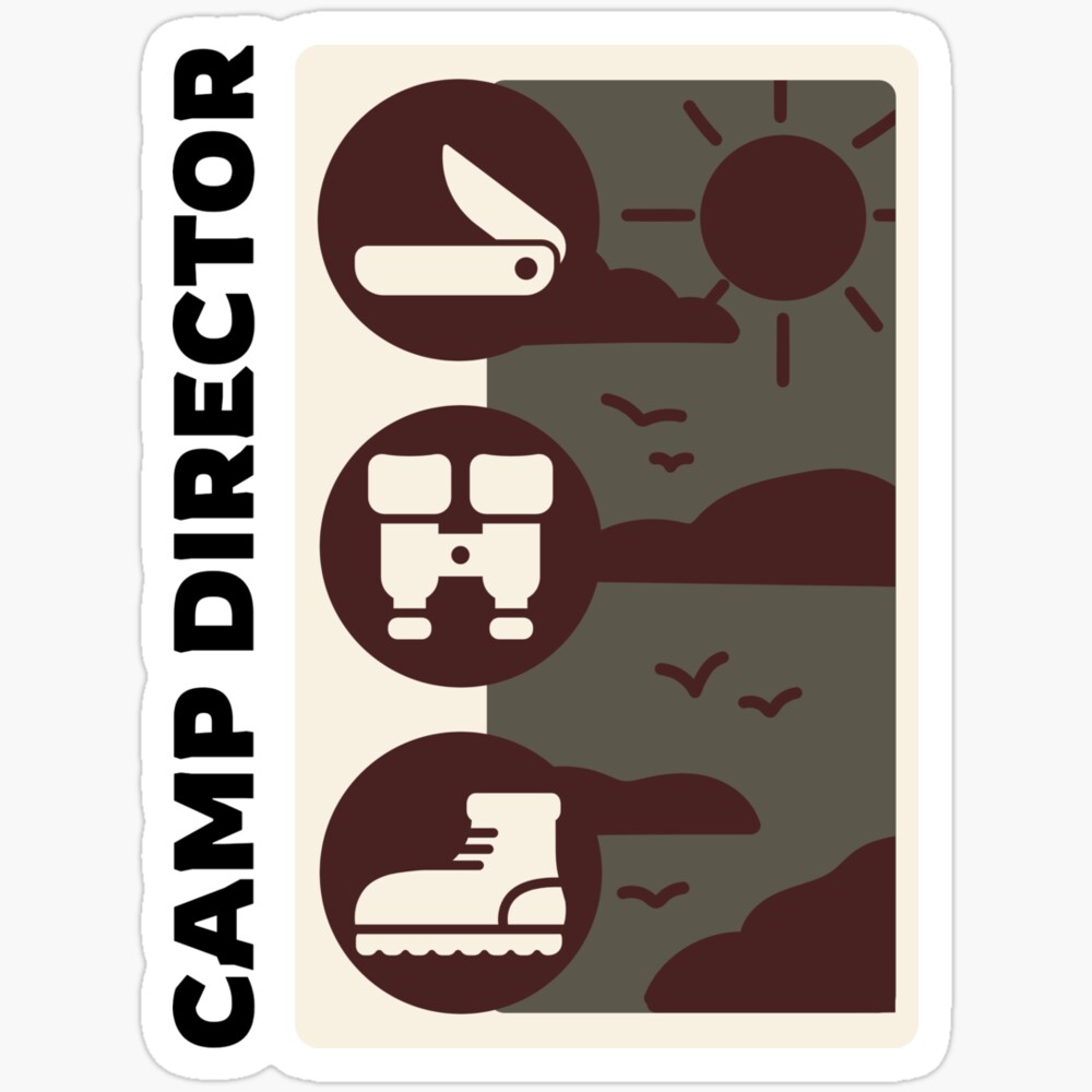 Kira Sticker - Camp Director Gift For You - Phone Stickers, Waterproof ...