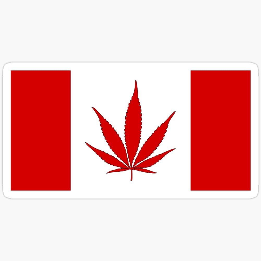 4- Pack 2" X 1.25" I Love Canadian Oil Sands Vinyl Stickers