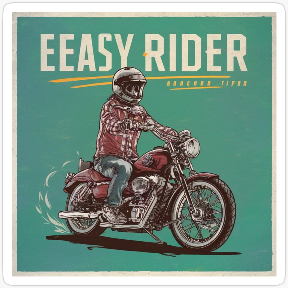 Kira Sticker - Easy Rider Gift For You - Phone Stickers, Waterproof ...