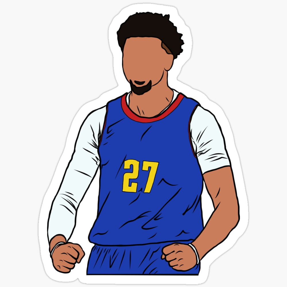 Kira Sticker - Jamal Murray Excited Sticker - Single, Trio, Or Squad ...