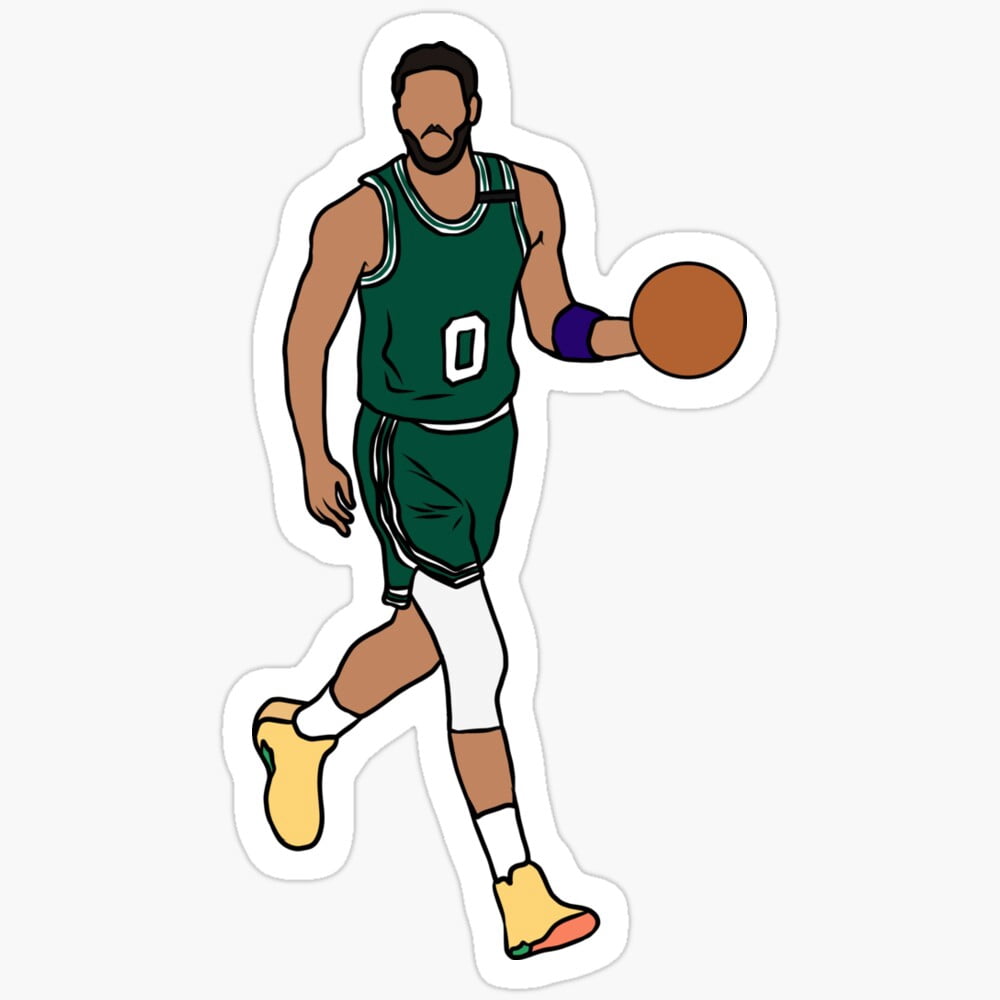 Tatum Sticker Kira Sticker - Jayson Tatum Dribbling Sticker - Single, Trio, Or Squad ...