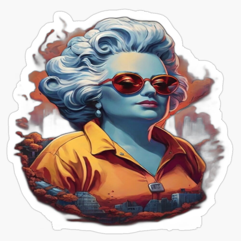 Large Marge Sticker Kira Sticker - Large Marge Gift For You - Phone Stickers, Waterproof ...