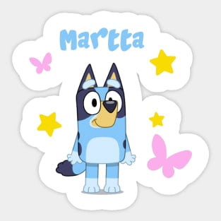 Kira Sticker With Martta Third Birthday Bluey S For Kids, Bluey S Party ...