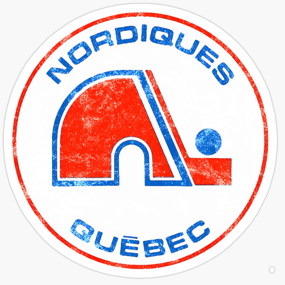 Autocollants Vinyle Québec Nordiques - Haute Qualité, Pour Supporters Et Collectionneurs