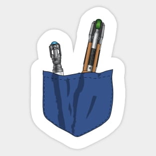Kira Sticker With Sonic Who? Sticker & Doctor, Pocket, Sci Fi ...