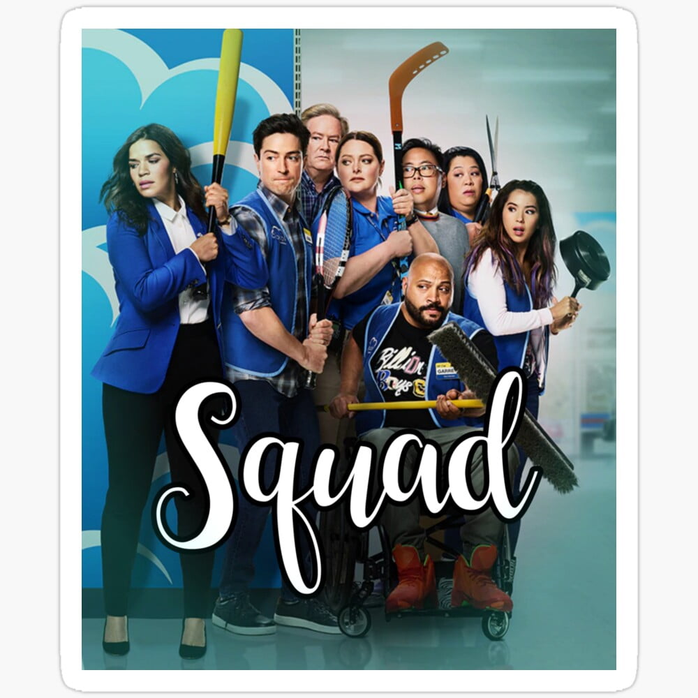 Kira Sticker - Squad Goals Cloud 9 Superstore Funny Show Fan Lover ...