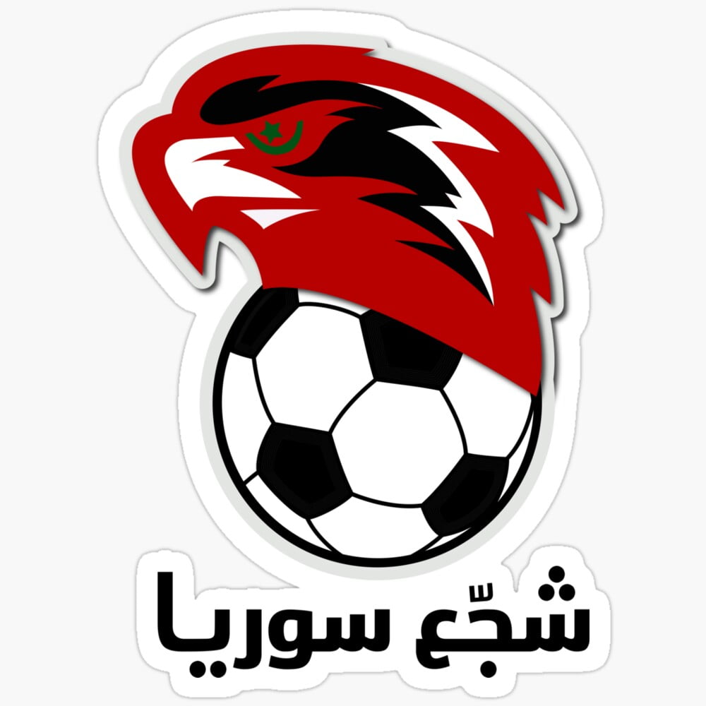 Kira Sticker - Supportingyrian National Team T-Shirt For Football Asian ...