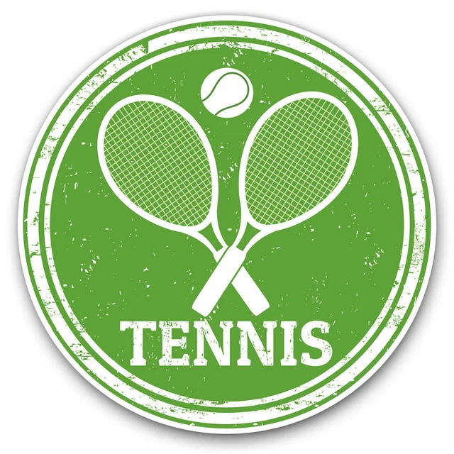 Kira Sticker With Tennis Theme Sports Racket Ball Cool Gift Decorative ...