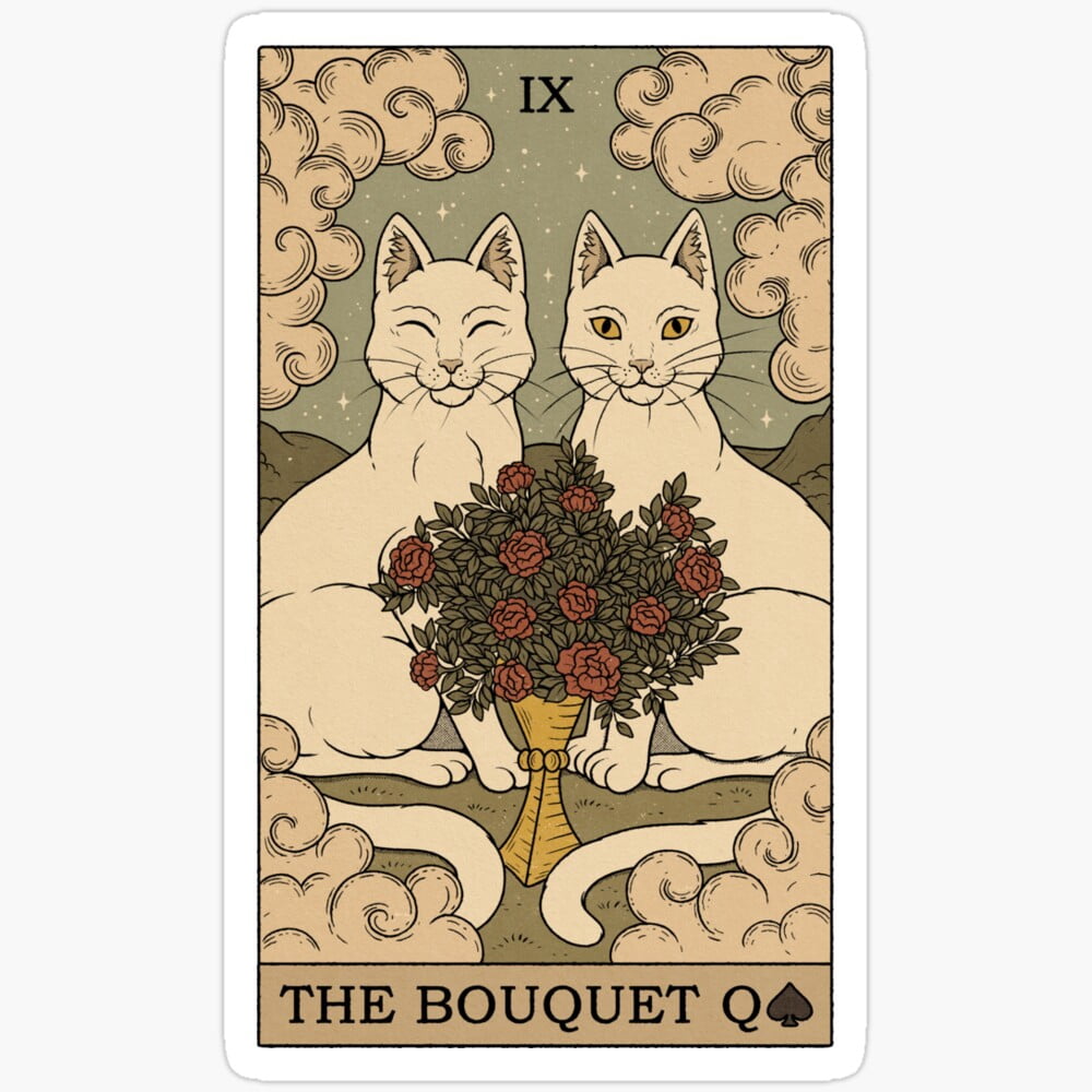 Kira Sticker - The Bouquet - Cats Sticker - Single, Trio, Or Squad ...