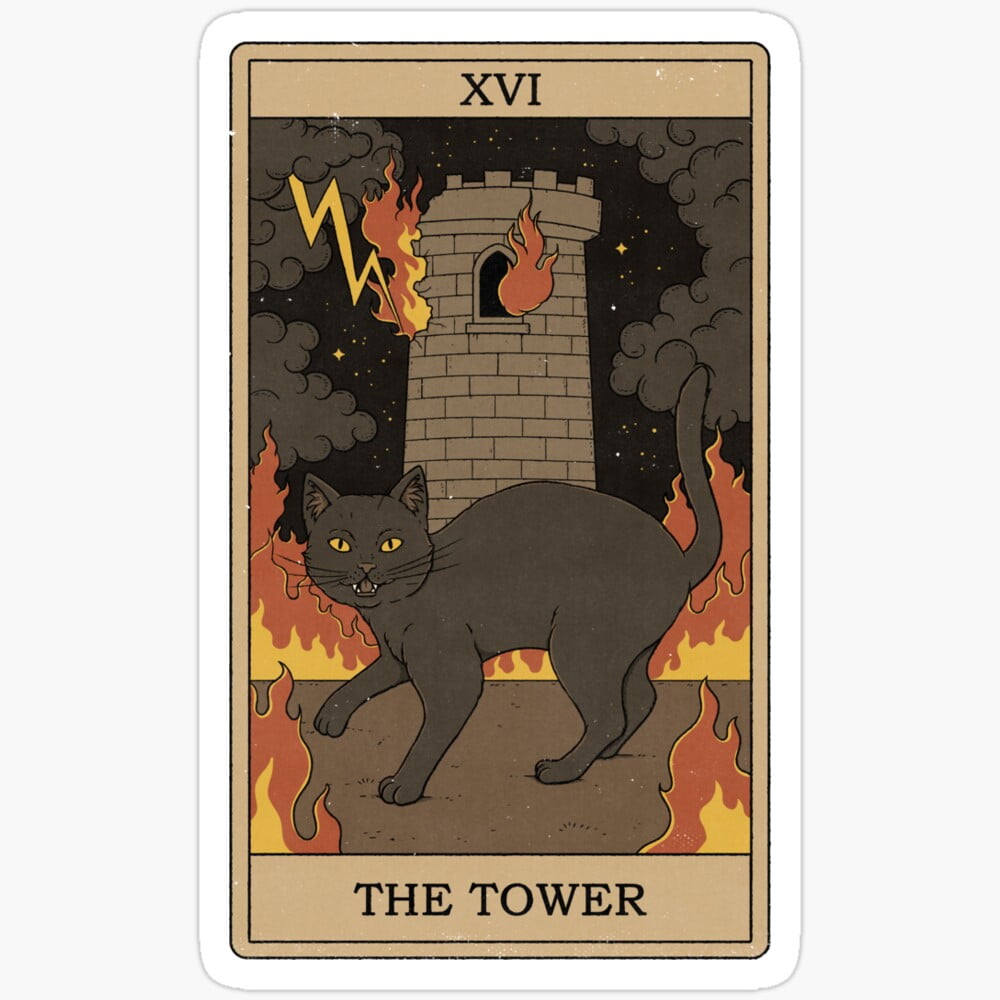 Kira Sticker - The Tower Perfect Sticker Gift For Everyone ) - Walmart.com