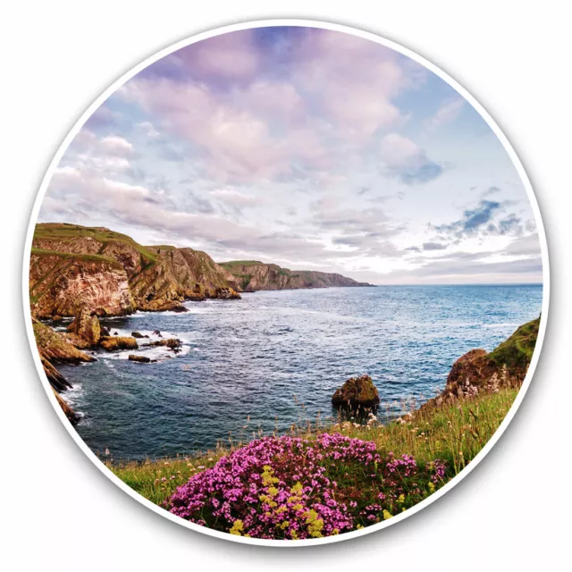 Kira Sticker With Vinyl Stickers -Pettico Bay St Abb'S Coast Cool Gift ...