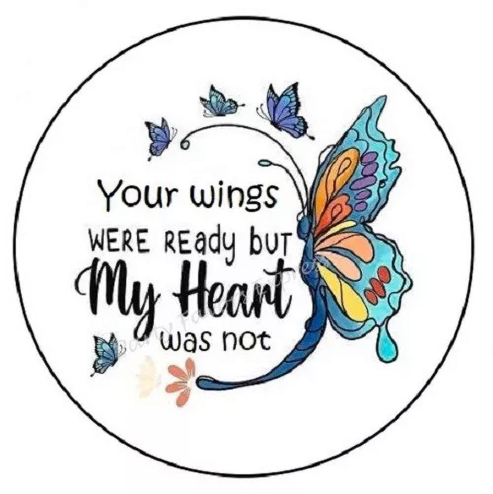 Kira Sticker With Your Wings Were Ready But My Heart Was Not Decorative ...
