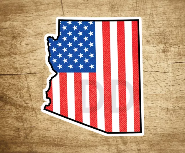 Kira Sticker With Arizona American Flag Decal X Decorative Laptop ...
