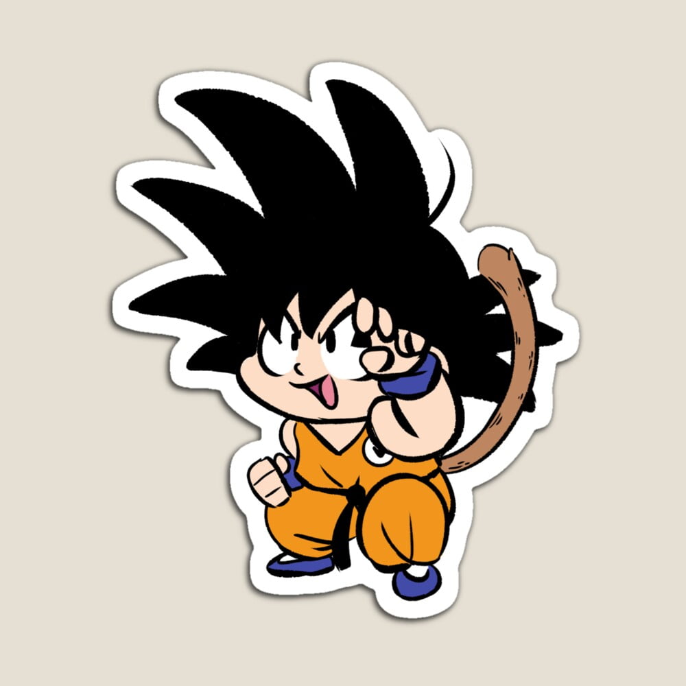 Kira Sticker With Chibi G0Ku 2 Decorative Laptop, Phone Stickers ...