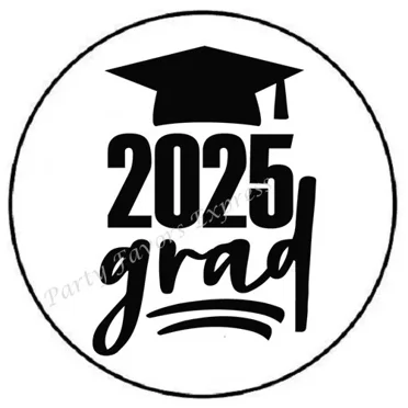 100 Pcs Graduation 2025 Stickers - College, Class Of 2025 For Party Decorations, Waterproof Vinyl For Water Bottle, Laptop, Skateboard