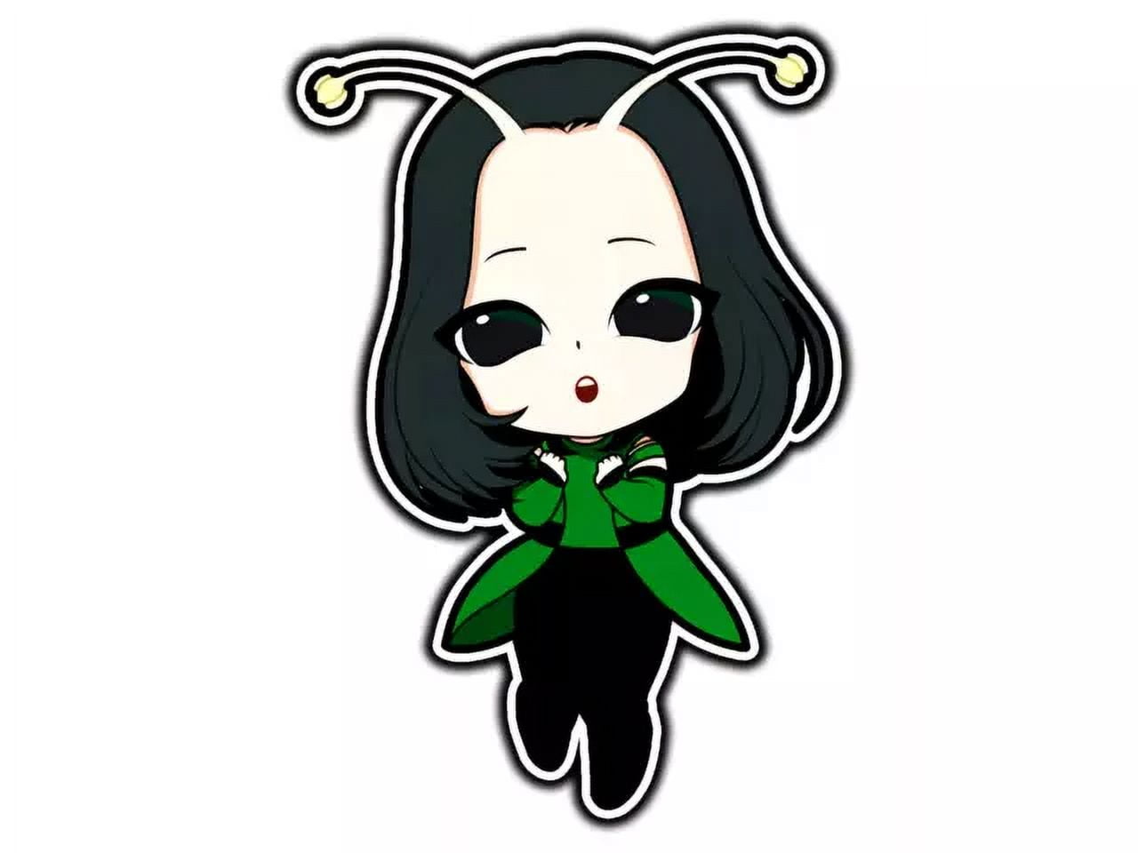 Kira Sticker With Mantis Chibi Decorative Laptop, Phone Stickers ...