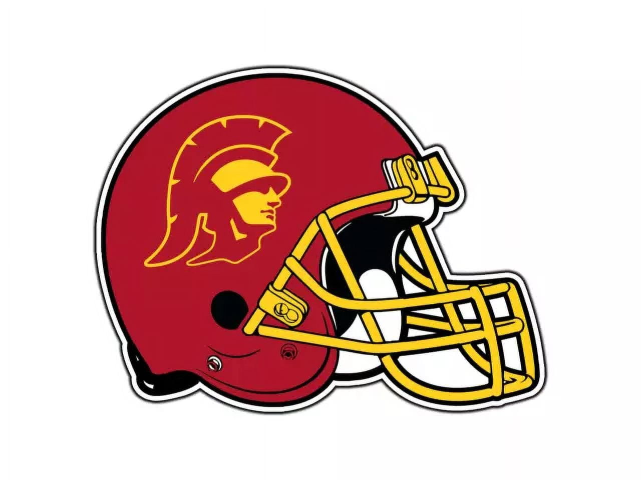 USC Trojans Helmet Fridge Magnet – 3" Die-Cut, Officially Licensed, Marcus Allen