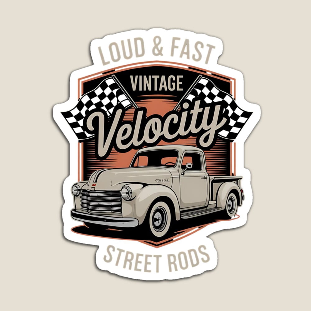 Rat Rod Sticker Die Cut Decal Hot Rod
