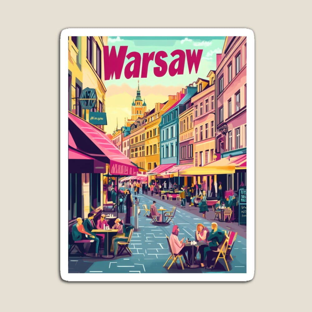 Kira - Visitors Enjoy Relaxed Moments At Outdoor Cafes In Warsaws ...