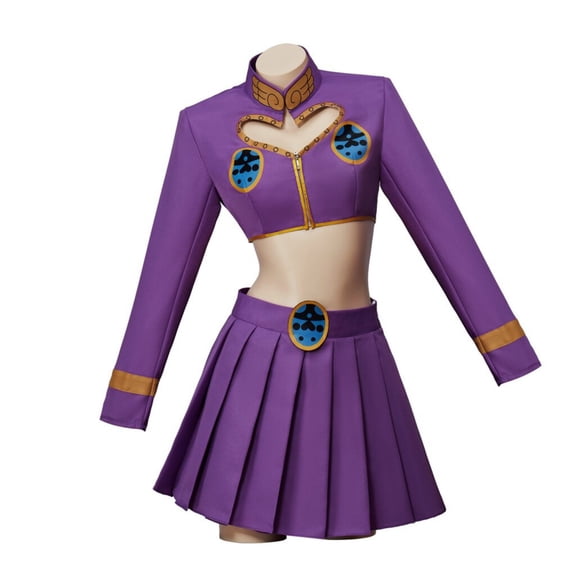 Kira Yoshikage Purple Dress Women's Stage Performance Outfit