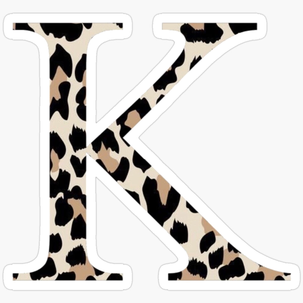 Kira cheetah kappa Sticker Waterproof Sticker for Water Bottles ...