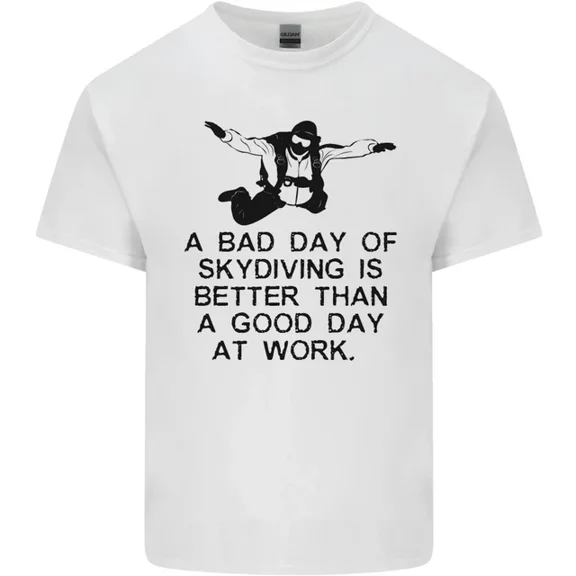 Kiraa A Bad Day Of Skydiving Para Skydiving Mens Womens T-Shirt