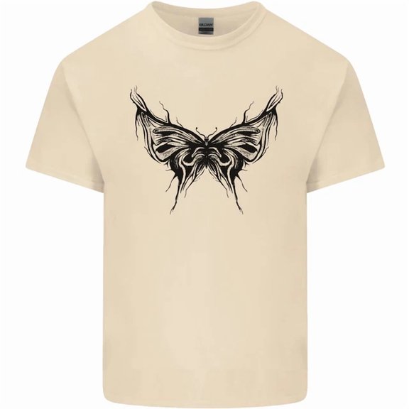 Kiraa Abstract Butterfly Mens Womens T-Shirt
