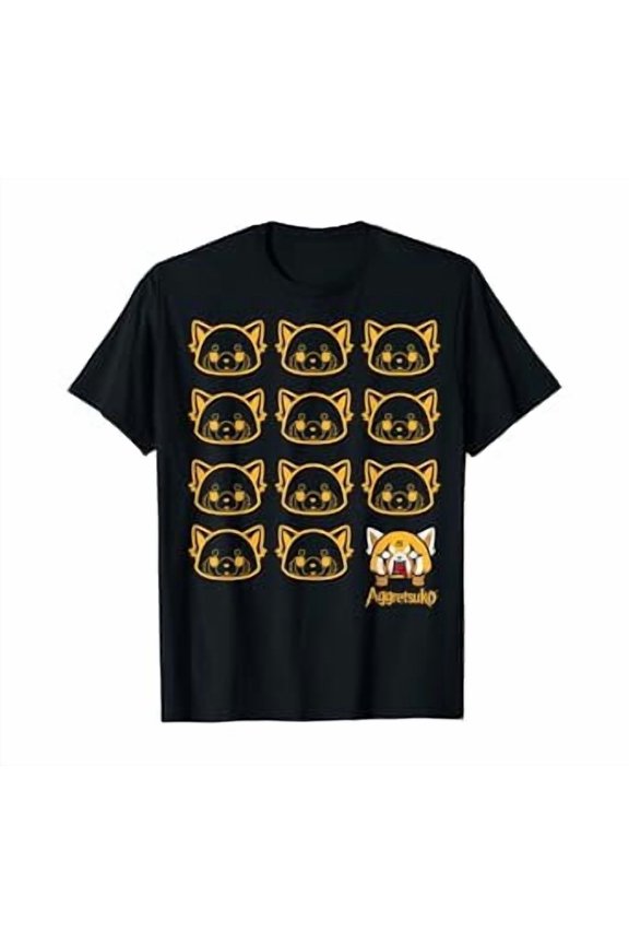 Aggretsuko Real Character T-Shirt