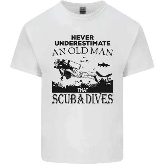 Kiraa An Old Man That Scuba Dives Diver Dive Mens Womens T-Shirt