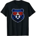thumbnail image 1 of Kiraa Cubs Wearing Sunglasses Vintage Men Women Boys Girls Kids T-Shirt, 1 of 3