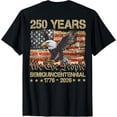 thumbnail image 1 of Kiraa Eagle Flag 250 Years 1776 2026 USA T-Shirt, 1 of 3