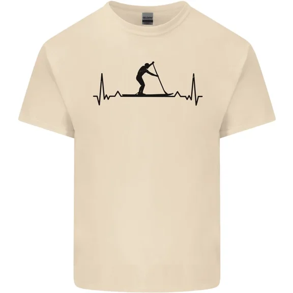 Kiraa Paddleboarding Ecg Paddleboard Pulse Mens Womens T-Shirt