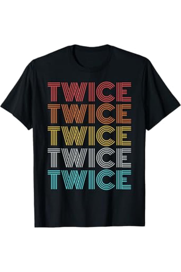 Retro Vintage Twice T-Shirt