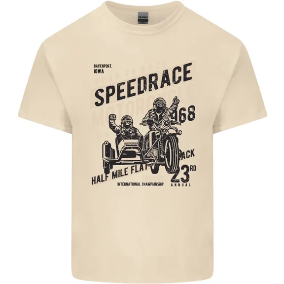 Kiraa Speedrace Motorcycle Side Car Motorbike Mens Womens T-Shirt