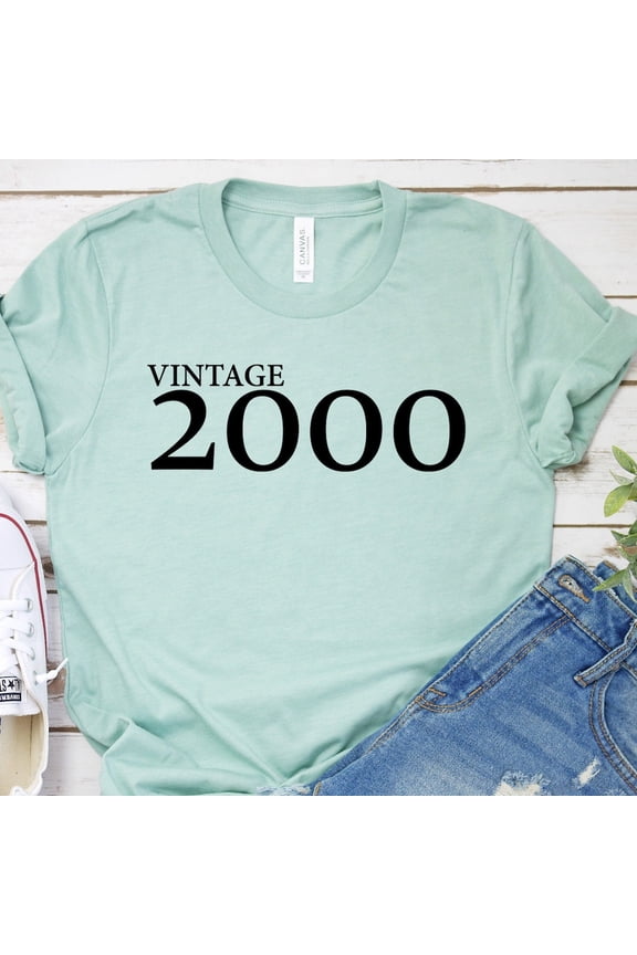 Tee With 21St Birthday T-Shirt, Gifts For Women Men Unisex, Vintage 2000 Shirt, 21St Birthday Shirt -21St Birthday Party, 21St Birthday T-Shirt, Cute Birthday Gifts; For Men & Women