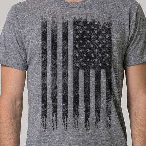 Kiraa Tee With American Flag Tshirt Mens T Shirt Funny Graphic Tee Great Gift For The Holidays Husband Gift Fourth Of July Party Summer Patriotic Country Birthday Gifts; For Men & Women