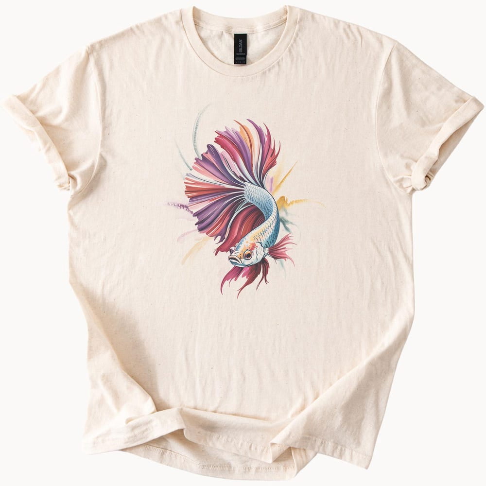 Nature Baby River Tee - Atlantic Fish Print main image 0