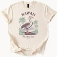 thumbnail image 1 of Kiraa Tee With Hawaii State Bird Nene Goose Graphic T Shirt Hawaiian Aloha State 1959 Palm Trees Island Nature Wildlife Tee Gift For Travel Lovers Birthday Gifts; For Men & Women, 1 of 4