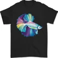 thumbnail image 1 of Kiraa Tee With A Colourful Bettafish Aquarium Mens Womens S-5Xl T-Shirt, 1 of 5