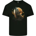 thumbnail image 1 of Kiraa Tee With A Howling Wolf In The Moon Light Mens Womens S-5Xl T-Shirt, 1 of 5