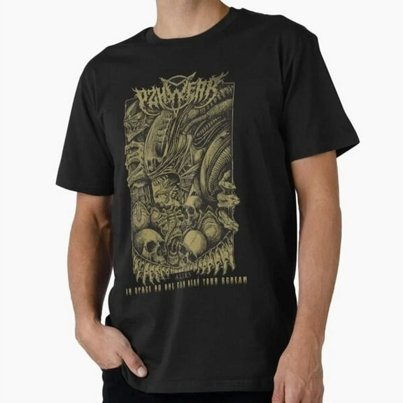 Kiraa Tee With Alien Xenomorph T-Shirt S-5Xl