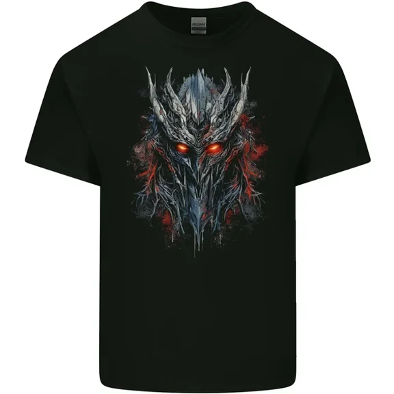 Kiraa Tee With An Evil Sauron Mask Demon Mens Womens S-5Xl T-Shirt