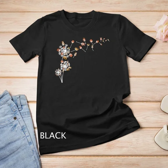 Kiraa Tee With Animal Hamster Owner Dandelion Pet Lover Cute Hamster Unisex T-Shirt