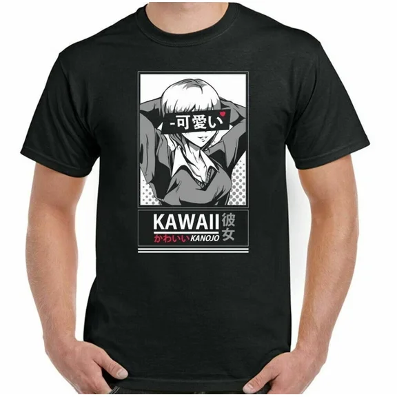 Kiraa Tee With Anime T-Shirt, Anime Manga Kawaii Girl