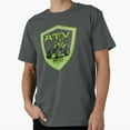 thumbnail image 1 of Kiraa Tee With Atv Mud In The Veins Shield Design T-Shirt S-5Xl, 1 of 2