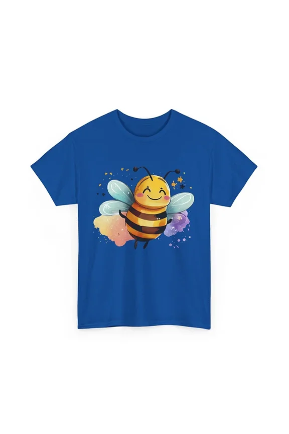 Tee With Bee Shirt | Save The Bees Shirt | Honeybee | Watercolor Cute Bee Superstar Shirt Birthday Gifts; For Men & Women